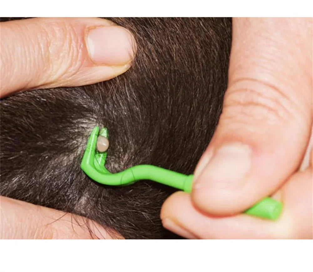Removedor de pulgas, gancho, removedor de carrapatos, pinça, puxador de carrapatos, acessórios para cães e gatos, extrator de arranhões, pinças para ácaros, pentes e piolhos