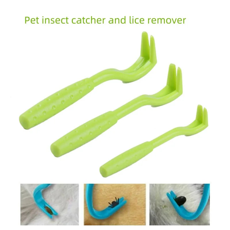 Removedor de pulgas, gancho, removedor de carrapatos, pinça, puxador de carrapatos, acessórios para cães e gatos, extrator de arranhões, pinças para ácaros, pentes e piolhos