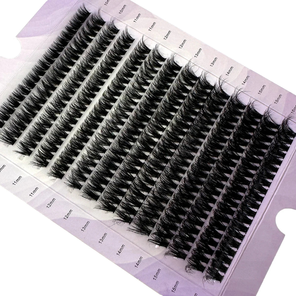 HBZGTLAD 14 fileiras 5D cílios postiços em cluster 60D/80D/100D cílios grossos D/DD curvatura 9-16 mm cílios individuais mistos extensões de cílios faça você mesmo