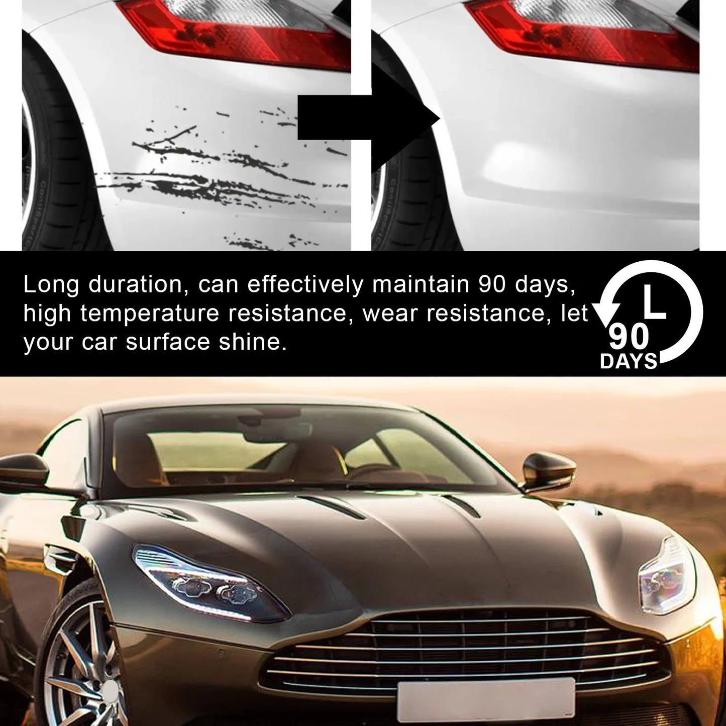 Conjunto de pasta de polimento para arranhões de carro, revestimento para reparo de arranhões de carro, pintura reformada, remoção de arranhões, pasta de polimento