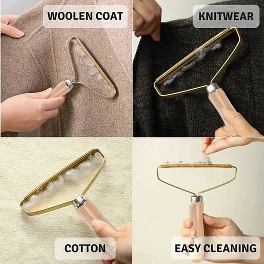 Removedor de fiapos portátil, escova removedora de pelos de animais de estimação, rolo removedor de fiapos manual, limpeza de sofás, roupas, escova de fiapos, ferramenta de barbear para tecidos