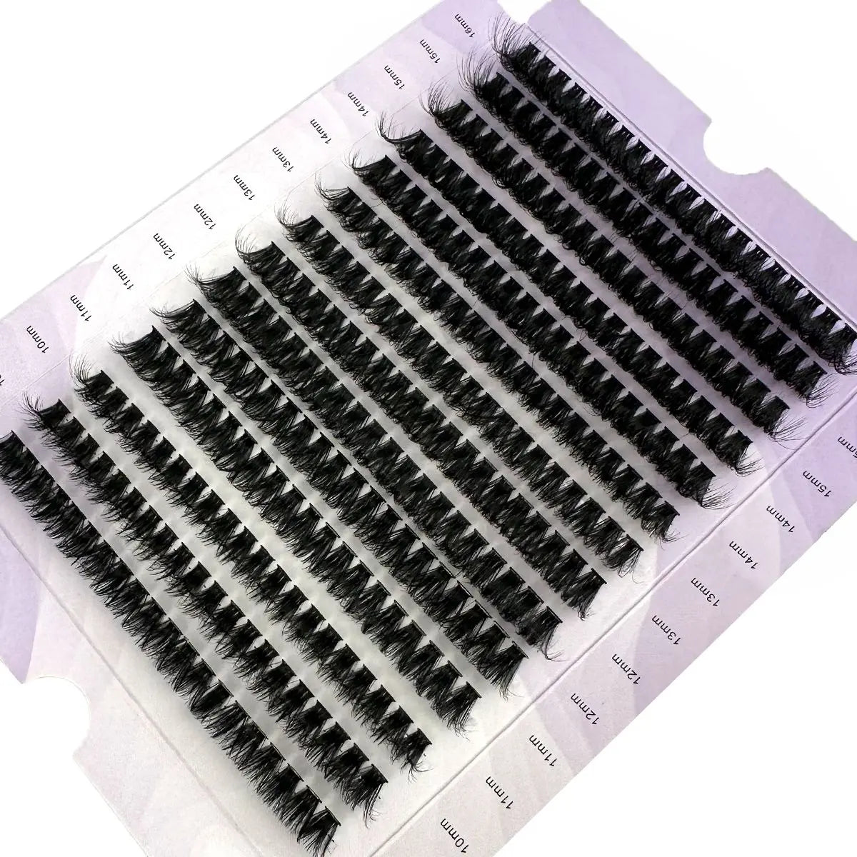 HBZGTLAD 14 fileiras 5D cílios postiços em cluster 60D/80D/100D cílios grossos D/DD curvatura 9-16 mm cílios individuais mistos extensões de cílios faça você mesmo