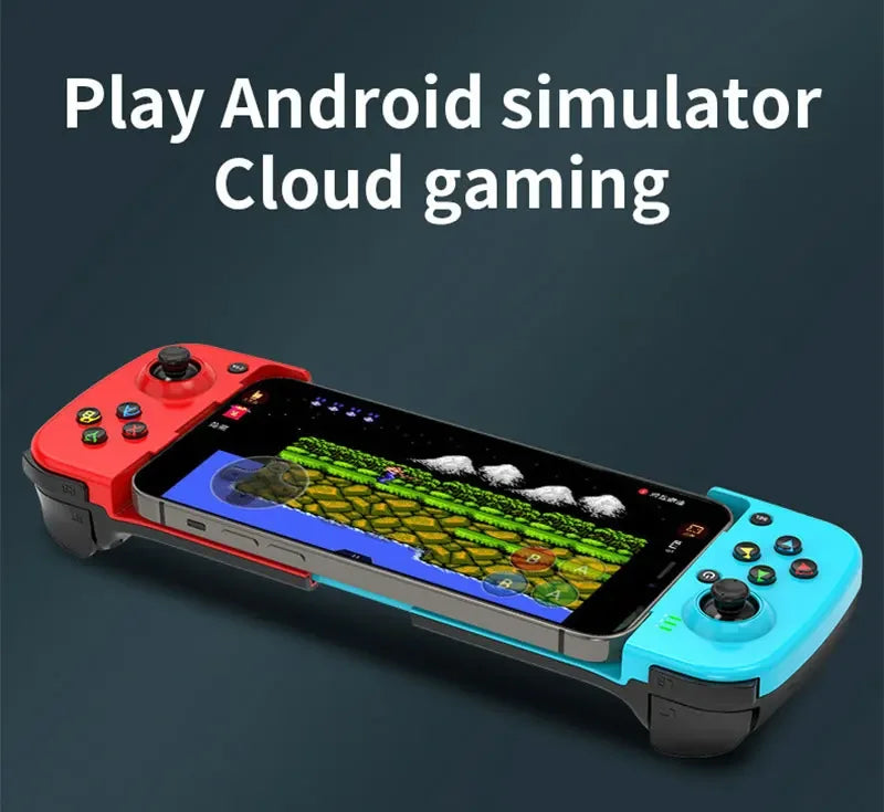 Controle de jogo sem fio extensível D3 Bluetooth 5.0 para celular Samsung Huawei Xiaomi Android iOS