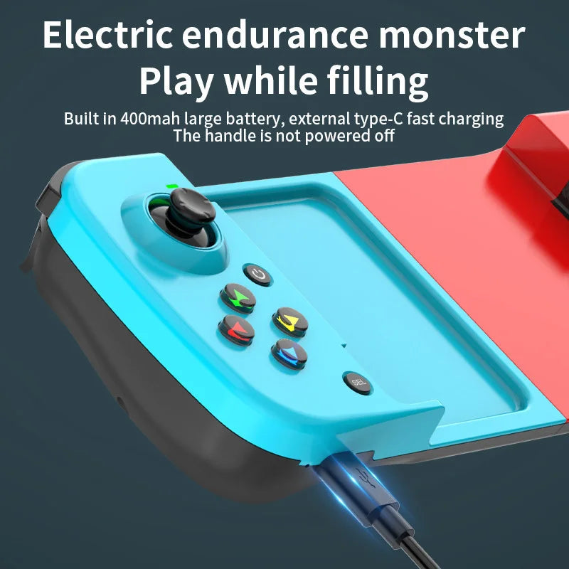 Controle de jogo sem fio extensível D3 Bluetooth 5.0 para celular Samsung Huawei Xiaomi Android iOS