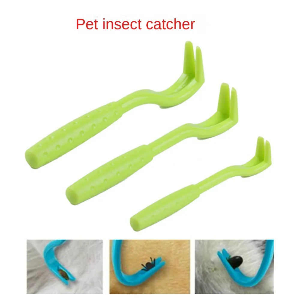 Removedor de pulgas, gancho, removedor de carrapatos, pinça, puxador de carrapatos, acessórios para cães e gatos, extrator de arranhões, pinças para ácaros, pentes e piolhos