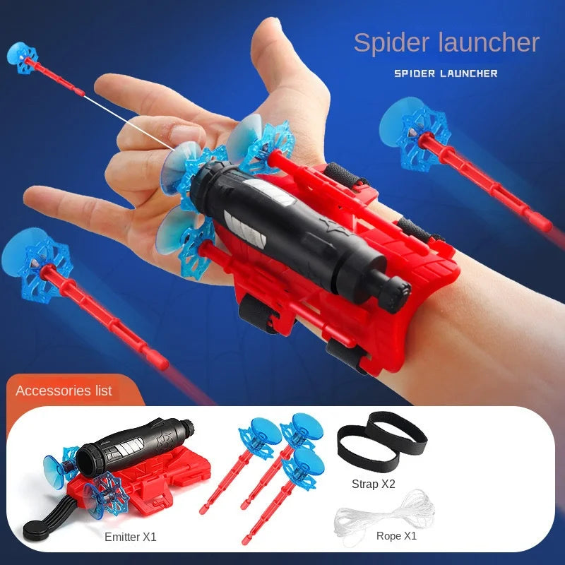 Novo para bonecos de ação do Homem-Aranha, personagens de anime, brinquedos infantis, conjunto de lançador de luvas, conjunto de brinquedos de pulso, figuras e hobbies
