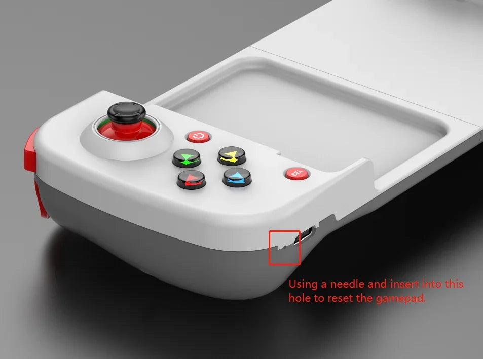Controle de jogo sem fio extensível D3 Bluetooth 5.0 para celular Samsung Huawei Xiaomi Android iOS